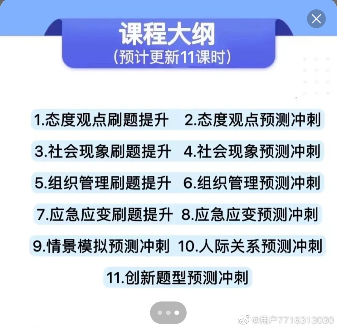 2022袁东面试领跑营考前刷题预测班